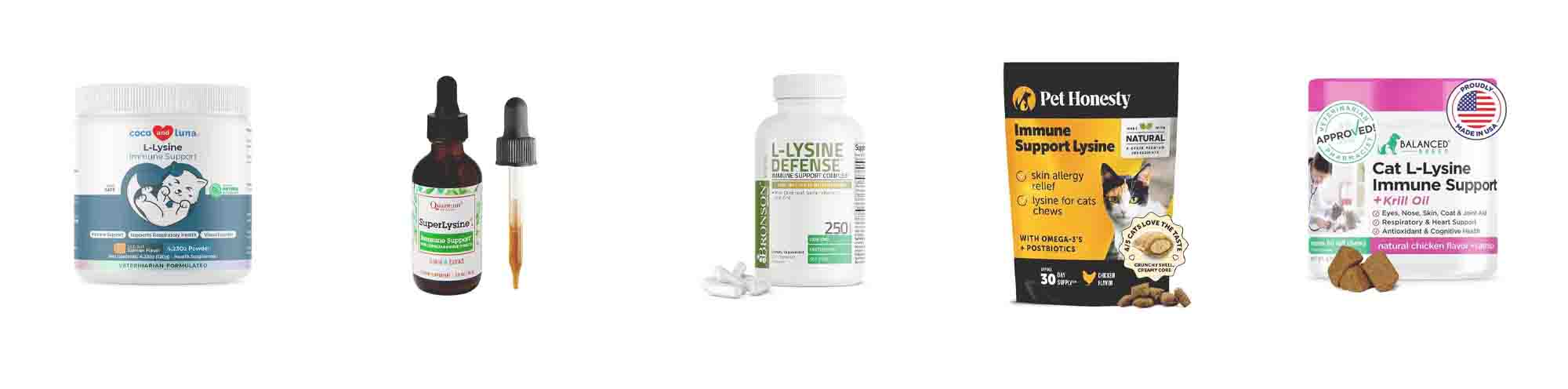 Top 5 Best Lysine for Cats – Immune Support & Allergy Relief Supplements for Sneezing, Eye & Respiratory Health