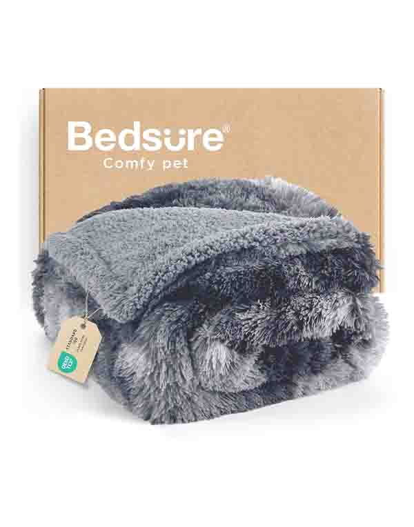 Waterproof Dog Blanket Bedsure Reversible Faux Fur Couch Protector for Large Dogs image