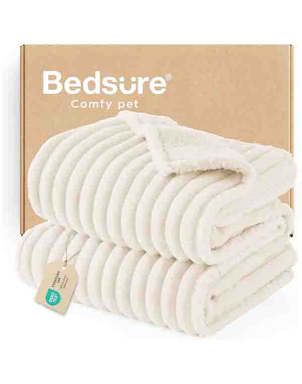 Waterproof Dog Blanket for Large Dogs Reversible Bedsure Couch and Bed Protector image