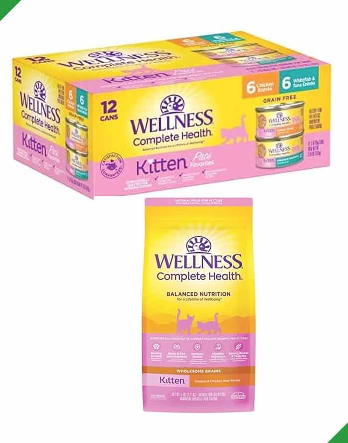 Best Bulk Kitten Wet Food - Cheap & Wholesale High-Protein Canned Cat Food Bundle Whitefish, Tuna Pate and Chicken Pate