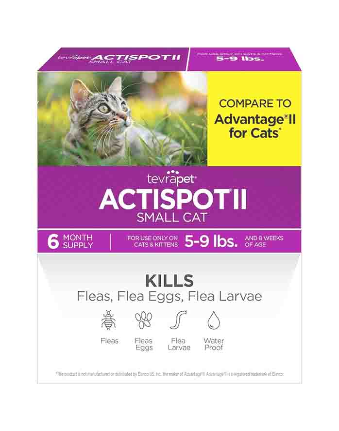 TevraPet Actispot - Flea Treatment for Small Cats: Safe and Effective Cat Flea Prevention image
