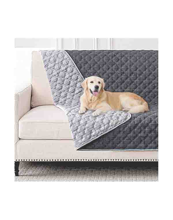 FunFurry Waterproof Dog Blanket Couch Cover - Washable Reversible Pet Protector image