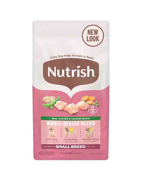 Nutrish Little Bites Small Breed Dry Dog Food – Real Chicken & Veggies Recipe image