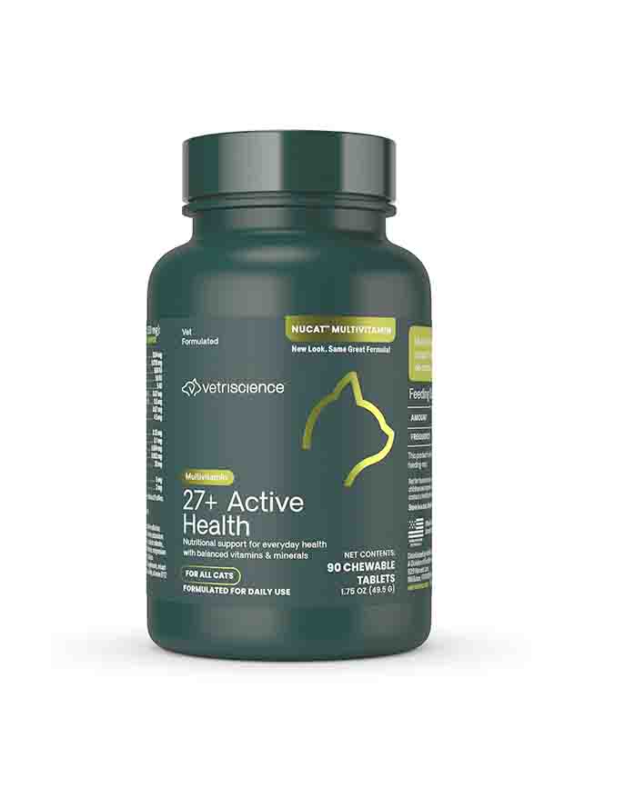 VetriScience Nu Cat Daily Multivitamin – Best Cat Vitamins & Supplements for Kittens and Adults image
